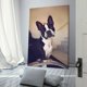 thumbnail image 3 of Boston Terrier Cuadro decorativo colgante - Arte de pared - Póster enmarcado - Decoración de pared - Regalos para familia, amigos y aficionados 40*60 cm, 3 of 6