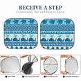 thumbnail image 6 of Windshield Sun Shade, Sea Underwater Animals Foldable Car Sun Shade Windshield for Front, 2 Pieces, 6 of 7