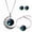 Multicolor, variant on under $10 Cotonie 12 Constellation Moon Necklace + Earring + Bracele Set Gifts for Mom Present for Women