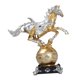 thumbnail image 5 of Adorno de caballo Figura de caballo Estatua Chimenea Escritorio Gabinete Decoraciones para el hogar Estante Soporte de TV Adorno de caballo de 24 x 27 x 11 cm, 5 of 8
