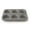 6-Cup Model, variant on Hormy Mini Muffin Pan, 12 Cups Nonstick Carbon Steel Cupcake Tin, Baking Mold for Muffins, Cupcakes & Brownies, Dishwasher & Microwave Safe, Gray