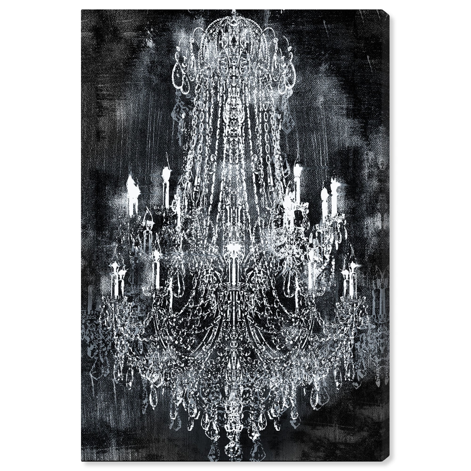 Runway Avenue Fashion and Glam Wall Art Canvas Prints 'Crushed Velvet