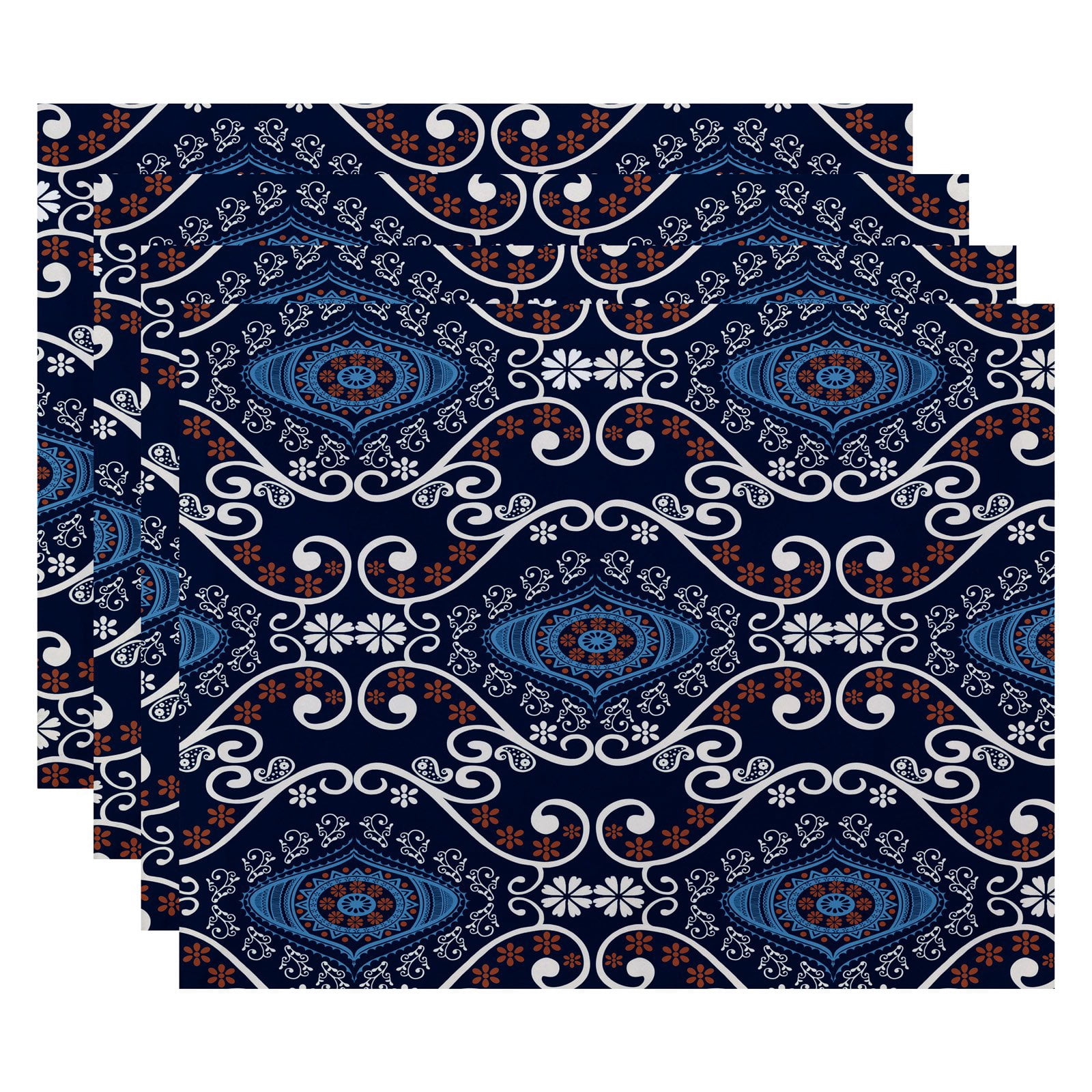 Simply Daisy 18" x 14" Illuminate Geometric Print Placemat