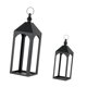 thumbnail image 4 of 2 Piezas Portavelas Farol de Metal Soporte de Hierro para Velas Moderno Rústico Decorativo Adecuado para Sala Fiestas Chimenea y Decoración de, 4 of 9