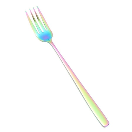 

Stainless Steel Western Food Serving Forks Creative Colorful Dinner Forks Premium Tableware for Home Kitchen