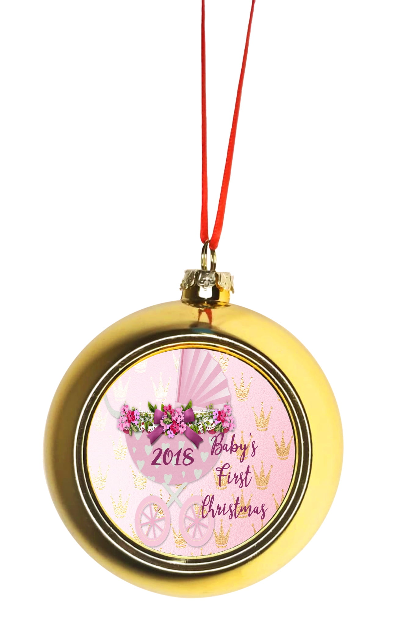 baby's first christmas bauble 2018