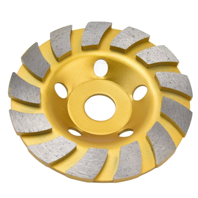 Disco de segmentos de diamante, muela abrasiva de hormigón Turbo Muela abrasiva de diamante turbo Muela abrasiva de diamante turbo Características líderes en su clase