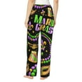 thumbnail image 3 of Balery Mardi Gras3 print Women's Pajama Pants,Ultra Lightweight Pjs,Lounge Pant-XX-Large, 3 of 9