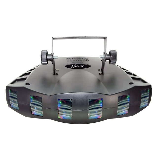 CHAUVET DJ Derby X RGB LED Derby con luz estática, opaca, luz de efecto estroboscópico y programas a