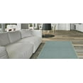 thumbnail image 2 of Custom Size Runner Sage Green Solid Single Color Plain Non-Slip (Non-Skid) Rubber Back Stair Hallway Rug by Feet 31 Inch Wide Select Your Length, 2 of 2