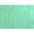 thumbnail image 1 of Ahgly Company Machine Washable Indoor Rectangle Abstract Turquoise Blue Contemporary Area Rugs, 8' x 12', 1 of 4