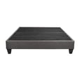 thumbnail image 2 of 14" High King Bed Frame Base In Dark Gray - Stylish Design Upholstered Size Easy Delivery, 2 of 2