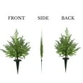 thumbnail image 6 of Faux Cedar Pines Christmas Trees, Ongmies 2Ft Artificial Cedar Topiary Trees - Lifelike Bushes for Outdoor Porch and Entryway, Christmas Decorations Indoor, 6 of 6
