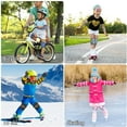 thumbnail image 4 of Haomaomao Kids/Youth Knee Pad Elbow Pads Wrist Guards Protective Gear Set,for Roller Skates Skating Skatings Cycling BMX Bike Skateboard Inline Scooter Riding Aldult Limit Sports Protective Device, 4 of 7