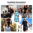 thumbnail image 5 of Uemuo Hawaiian Style Pattern Men's Sleeveless T-Shirt,Muscle Athletic Tank Top, Moisture-wicking Quick-dry Breathable Classic Tee Top for Gym Run Outdoor Sports-Medium, 5 of 8