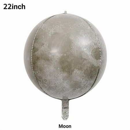 22 Inch 4D Starry Sky Sun Moon Space Eight Major Planets Series Aluminum Film Balloon Decoration Layout Scene Balloons