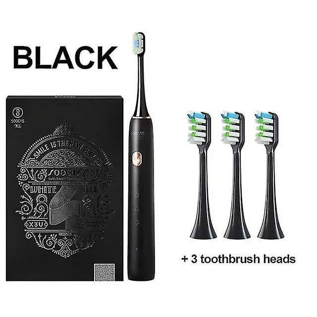 Soocas New Upgraded X3u Sonic Electric Toothbrush Soocare Ultrasonic Automatic Fast Chargeable Adult With 7 Tooth Brush Heads