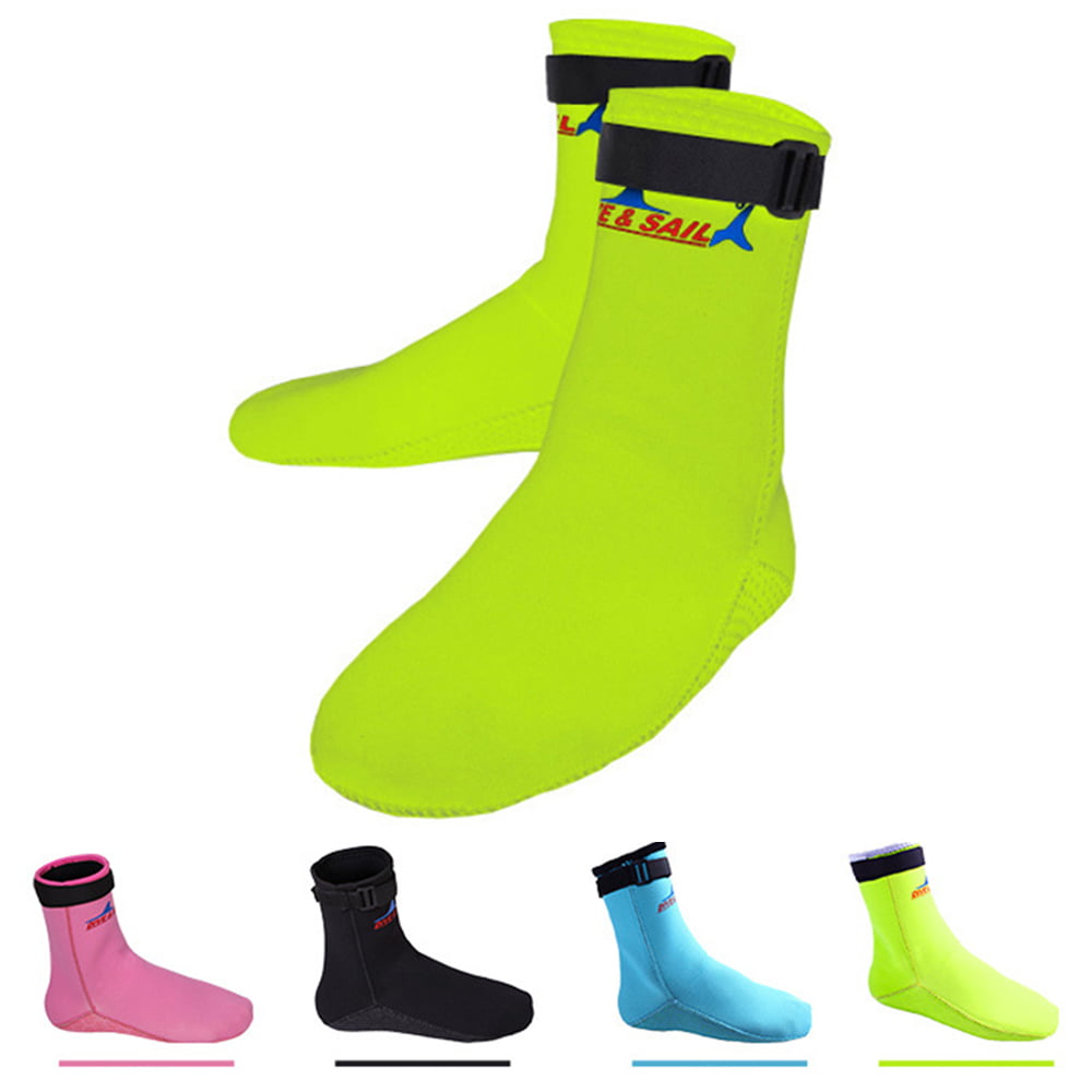 Details about   3mm Adult Unisex Neoprene Diving Scuba Surfing Snorkeling Swimming Socks M-XL 