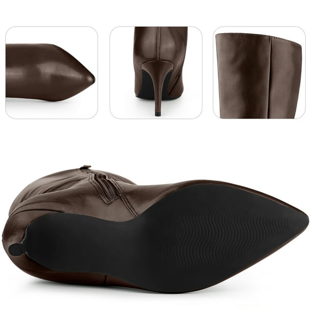靴 Elleme Zipped pointed heal boots 靴 Elleme Zipped pointed heal boots Amazon.com | femflame