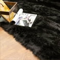 thumbnail image 7 of Super Area Rugs Glam Solid Print Shag Area Rug, 3' x 5', 7 of 7