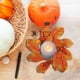thumbnail image 3 of Guirnalda de velas, anillos de vela de hoja de arce artificiales, arreglo Floral, anillos de vela de otoño, coronas para Bar, fiesta, decoración de, 3 of 9