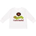 thumbnail image 3 of Inktastic I Love Books Bookworm Boys or Girls Long Sleeve Toddler T-Shirt, 3 of 5