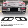 thumbnail image 4 of 1 Pair Car Exterior Exhaust Pipe Mufflers Output Tip Pipe Cover Trim Left Right Replacement for  CLE Class Coupe C236 AMG Line Rear Cylinder Exhaust Pipe Trim, 4 of 7