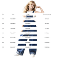 thumbnail image 4 of XXWXYD Girls Denim Overalls, Kids Baggy Wide Leg Suspender Jumpsuit with Adjustable Straps and Pockets for Casual Fall School Play Daily Outfit Wear, 4 of 7