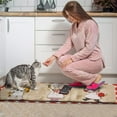 thumbnail image 2 of Kitchen Chef Design Mat Set of 2 Non Slip Kitchen Runner Rug Throw Rugs Indoor/Outdoor Floor Mat for Home Kitchen-17*24 + 17*47 inches, 2 of 6