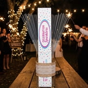 Exquisite 36-Inch Party Sparklers - Pack of 24 - Ideal for Weddings, Birthdays, Celebrations