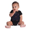 thumbnail image 4 of PACMAN Game Over Retro Video Gaming Romper Boys or Girls Infant Baby Brisco Brands 12M, 4 of 6