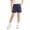 Navy, variant on Girls Summer Ice Silk Shorts Lightweight Elastic Waist Bow Casual Bottoms Summer Outfits for Girls Toddler Undershorts Girls Volleyball Shorts 4t Girls Denim Shorts Mesh Shorts 5t Shorts