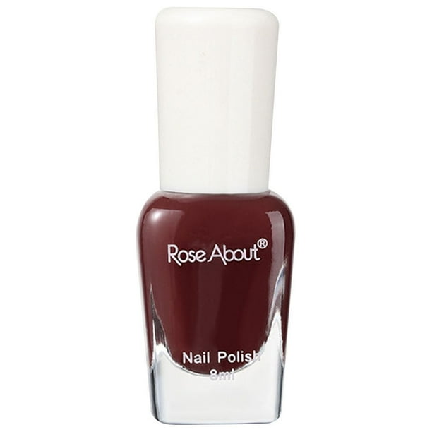 Esmalte de uñas a base de agua, desgarrable, para hornear, sin olor, brillante, con lentejuelas, para realzar las uñas (8 ml)