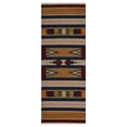 thumbnail image 2 of Rugsotic Carpets Eco-Friendly Woven Hand Woven Kilim Flat Weave Multicolor Contemporary Area Rug, 2'6''x12' Runner, Antimicrobial, 2 of 5