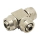 thumbnail image 1 of 3 piezas PE-4 6 8 10 12 14 16 MM OD Conexión de tubo de manguera PU Tipo T Tipo Conector neumático Rápido rápido Twist Manguera de aire Manguera de aire, 1 of 6