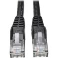 thumbnail image 3 of Tripp Lite 7ft Cat6 Gigabit Snagless Molded Patch Cable RJ45 M/M Black 7' 7ft - 1 x RJ-45 Male - 1 x RJ-45 Male - Black, 3 of 4