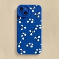 thumbnail image 3 of Funda de silicona con diseño floral de lujo para iPhone 16, 15, 14 Plus, 13 Pro Max, 12, 11, X, XS, XR, 7, 8, 16 Plus, SE, funda suave a prueba de golpes, 3 of 5