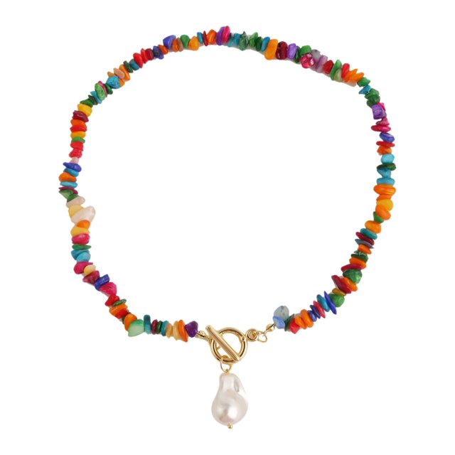 Gargantilla Con Bohemias, Abalorios De Decoración A La Moda Para Niñas Y Adolescentes Yuyangstore Collar