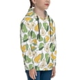 thumbnail image 3 of Kdxio Fruit Pears Pattern Boys Athletic Unisex Boys Girls Hoodie with Pocket Sweatshirts-Large, 3 of 6