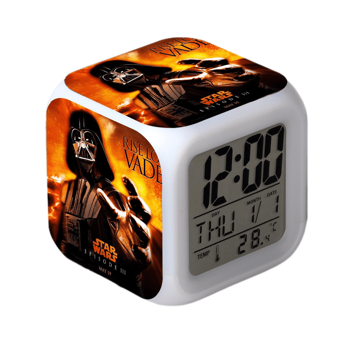 TIMPCV Star Wars Alarm Clock Movie The Force Awakens LED Alarm Clock
