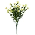 thumbnail image 2 of Artificial Flowers D, Artificial Fall Flowers Outdoor Bundles Plants No Fade Faux Plastic Greenery Garden Porch Patio Fall Home Decor, 2 of 8