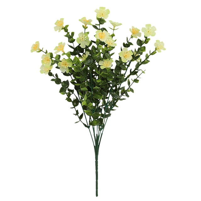 Iamnij Artificial Fall Flowers Outdoor Fake Flower,Halloween Decorative Artificial Flower,Realistic Halloween Artificial Flower,For Fall Home Decor