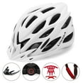 thumbnail image 1 of Casco Lixada HT-10 para ciclismo con 22 ventilaciones, visera extraíble y ajuste personalizado - Ligero y seguro en color blanco mate, 1 of 7