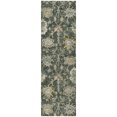 thumbnail image 2 of Addison Rugs Dream Shag Premium Machine Washable Traditional Ornate Forest Runner Rug, 2'3" x 7'6", 2 of 8