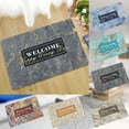 thumbnail image 2 of Guanhe Welcome Mats, Indoor/Outdoor Doormats Non-Slip Dirty Floor Mats Outside Entrance 24x16'' Waterproof Rubber Entry Rug for Entryway, Patio, 2 of 2