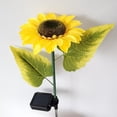 thumbnail image 1 of Lámpara de exterior Lámpara solar para césped 1 cabeza paisaje de girasol luces decorativas para jardín impermeable luz de camino para exteriores para patio camino césped Romacci  Lámpara de exterior, 1 of 1