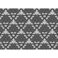 thumbnail image 1 of Ahgly Company Indoor Rectangle Patterned Dark Gray Area Rugs, 4' x 6', 1 of 6
