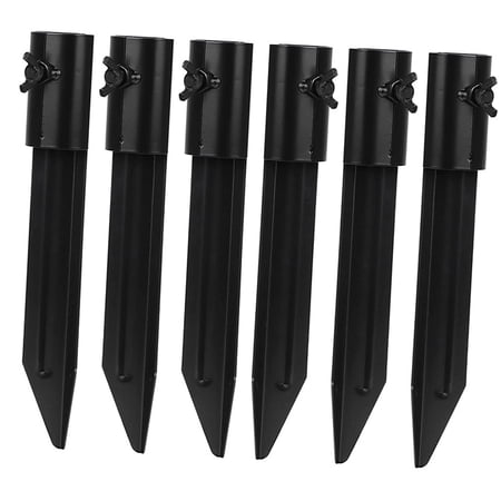 Durable Replacement Metal Stakes, Universal Ground Stake Replacement Stand Lights, Ground Stakes Ground Nail 6Pcs