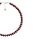 thumbnail image 2 of Collar Perlas de Cristal Austriacas Zvezda Plata 0.925 Mujer vino Unitalla, 2 of 3