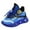 K-Blue, variant on Xudanell Boys Basketball Shoes Toddler Walking Luminous Shoes Led Light Up Shoes for Girls Boys